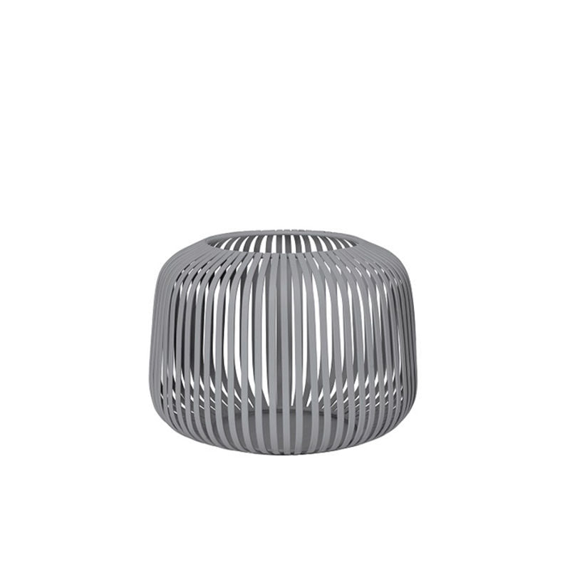 Blomus Lito Lantaarn Grijs Extra Small – Lantaarn Van Blomus In Groen Staal