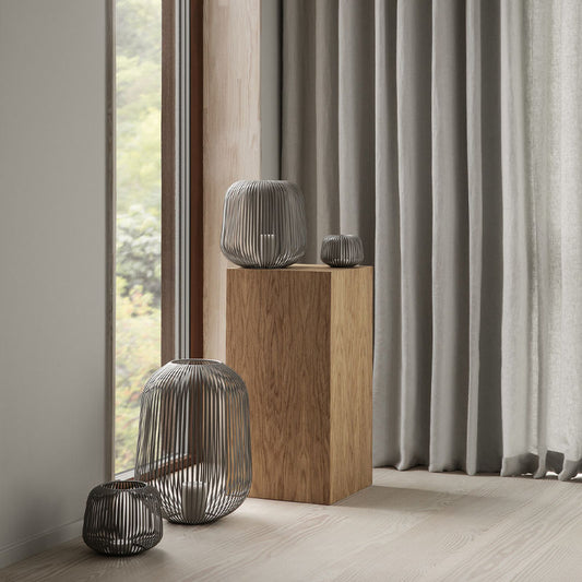 Blomus Lito Lantaarn Burned Metal Small