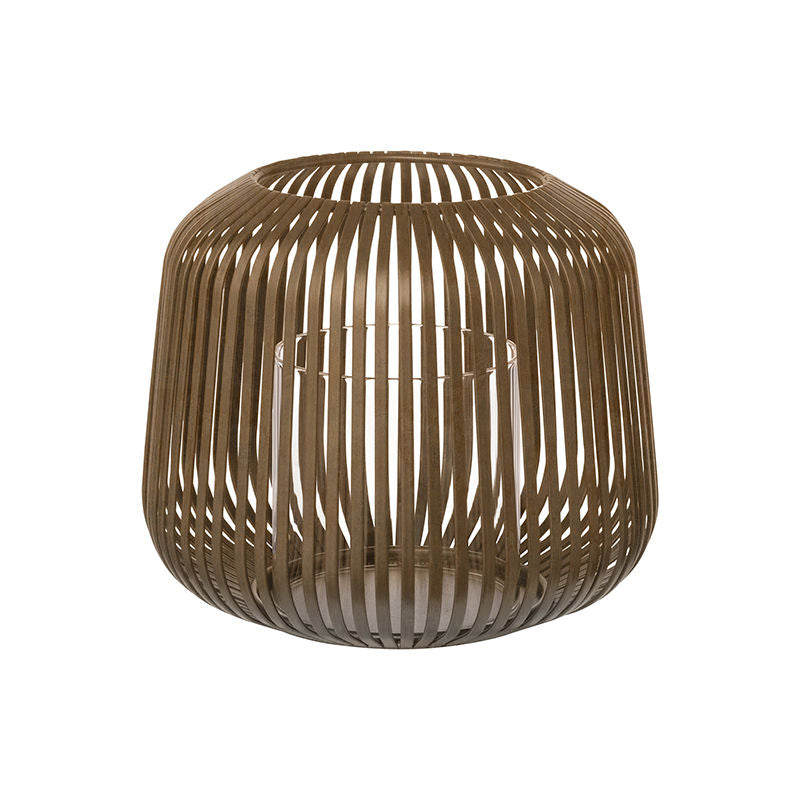 Blomus Lito Lantaarn Rusty Look – Lantaarn Van Blomus In Groen, Geel Staal