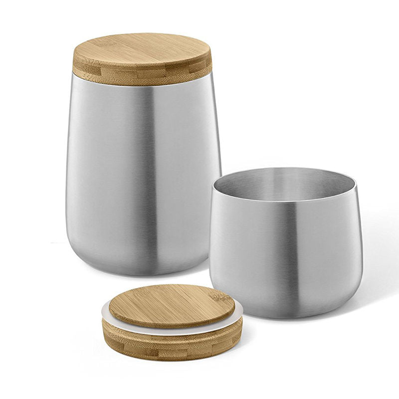 Zack Bevo Vorratsglas mit Holzdeckel, 60 cl