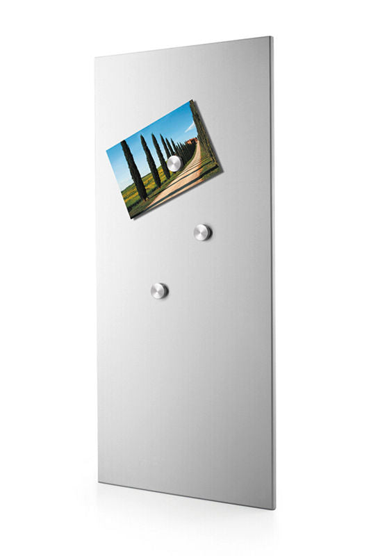 Zack Percetto Magneetbord 75 X 35 Cm – Magneetbord Van Zack In Zwart Roestvrij Staal