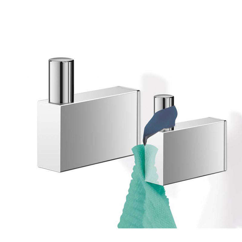 Zack Linea Handdoekenhaak Rvs 6,5 Cm – Handdoekenhaak Van Zack In Zwart Roestvrij Staal