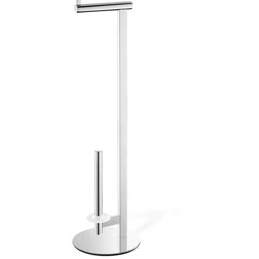 Zack Scala Toiletbutler Rvs Mat – Toiletbutler Van Zack In Zwart, Rvs-Glanzend, Helder Roestvrij Staal