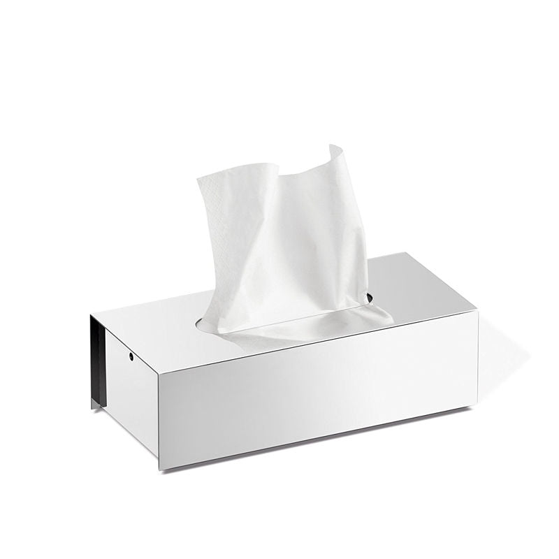 Zack Puro Tissuedoos Wand Rvs Glans – Tissuedoos Van Zack In Zwart Roestvrij Staal