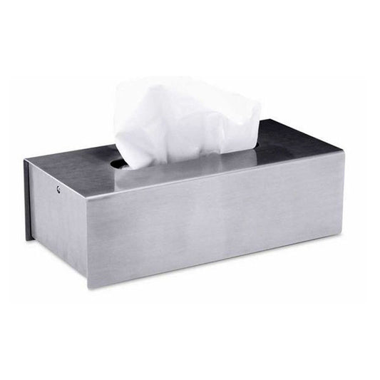 Zack Puro Tissuedoos Wand Rvs Mat – Tissuedoos Van Zack In Zwart Roestvrij Staal