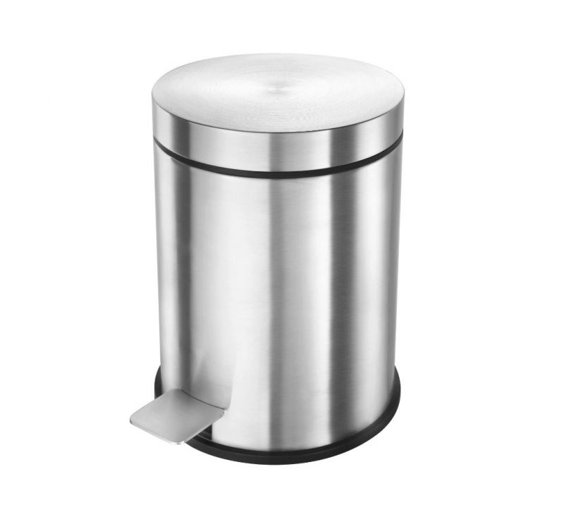 Zack Vasca Pedaalemmer 3 L – Pedaalemmer Van Zack In Zwart, Zilver Roestvrij Staal