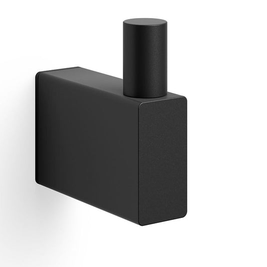 Zack Linea Handdoekhaak Zwart – Handdoekenhaak Van Zack In Zwart Roestvrij Staal