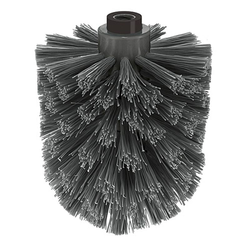 Zack Reserve Borstel T.B.V. Civio, Linea, Scala – Reserveborstel Van Zack In Zwart Roestvrij Staal