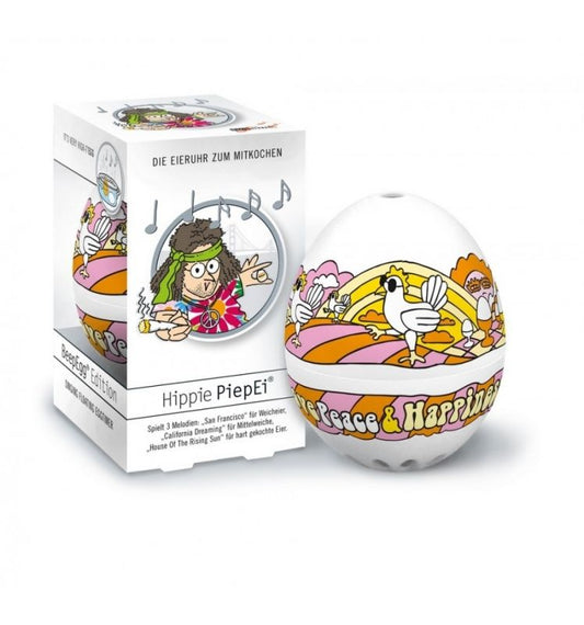 Brainstream Brutus Kookt Piepei Hippie – Eierwekker Van Brainstream In Helder Kunststof