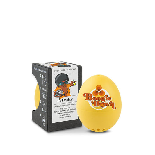 Brainstream Brutus Kookt PiepEi 70's Hits – Eierwekker van Brainstream in Geel, Oranje Kunststof