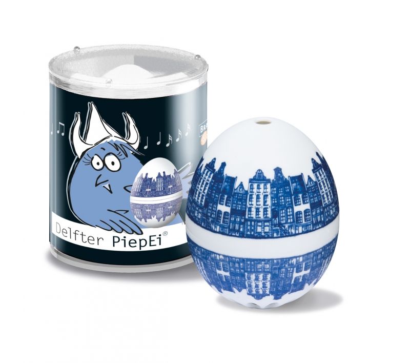 Brainstream Brutus Kookt Piepei Delfter – Eierwekker Van Brainstream In Helder Kunststof