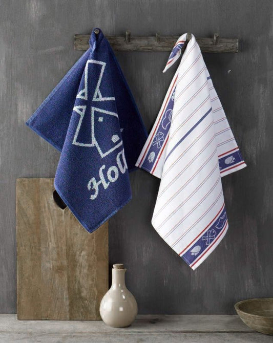 De Witte Lietaer Holland Keukentextielset – Keukentextielset Van De-Witte-Lietaer In Helder Katoen