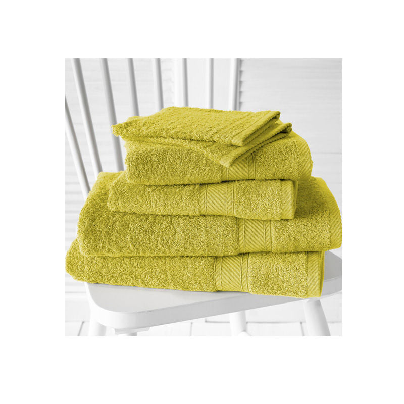 De Witte Lietaer Hélène Badtextielset Warm Olijf 6-Delig