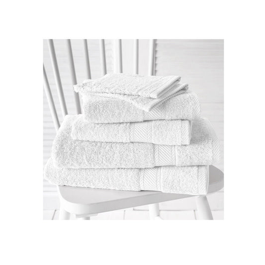 De Witte Lietaer Hélène Badtextielset Wit 6-Delig – Badtextielset Van De-Witte-Lietaer In Helder Katoen