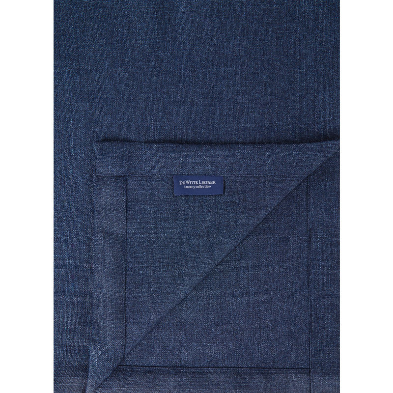 De Witte Lietaer Gibson Tafelkleed Midnight Blue Rond 170 cm