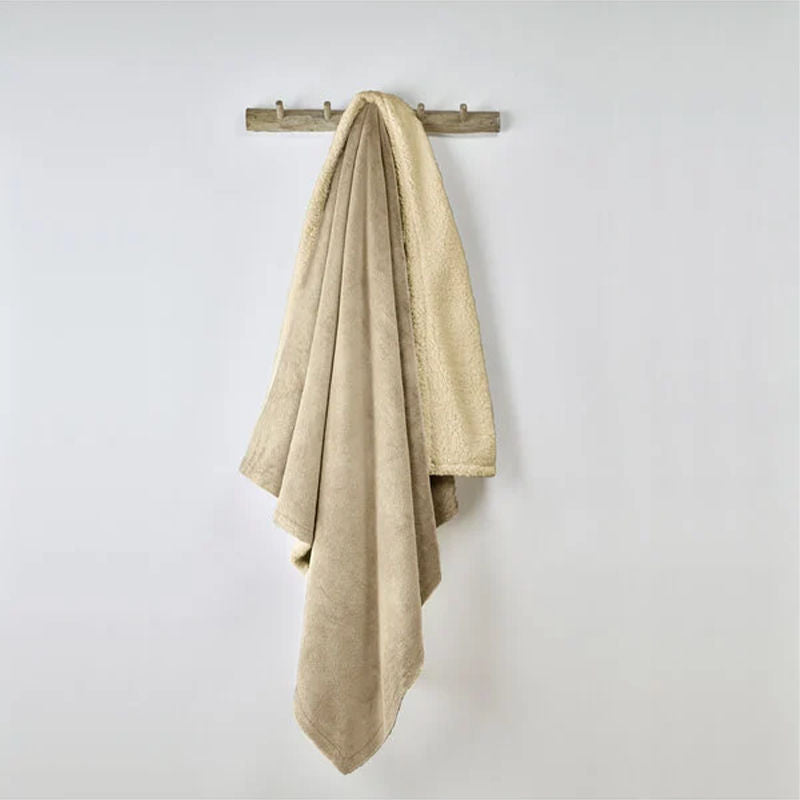 De Witte Lietaer Teddy Laya Plaid Safari  – Deken Van De-Witte-Lietaer In Helder Wol