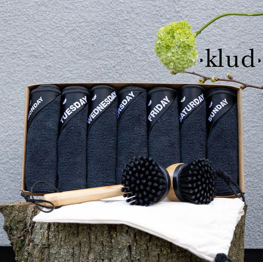 Klud Microvezel Vaatdoekjesset Zwart 7 Stuks