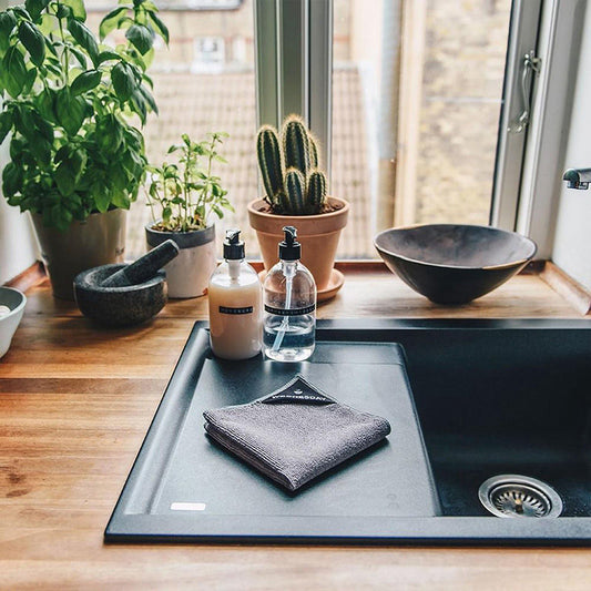 Klud Microvezel Vaatdoekjesset Grijs 7 Stuks