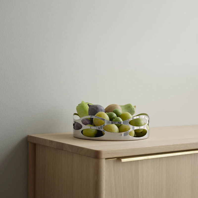 Stelton Embrace Broodmand Grijs – Broodmand Van Stelton In Rvs-Mat Roestvrij Staal