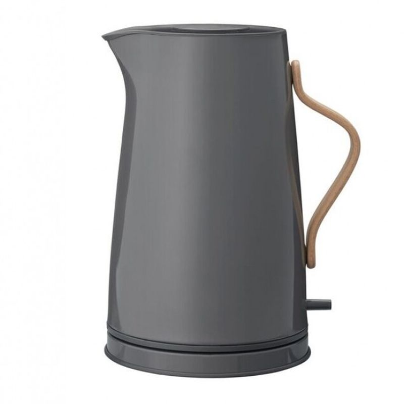 Stelton Emma Waterkoker Grijs 1,2 L – Waterkoker Van Stelton In Rvs-Mat Kunststof