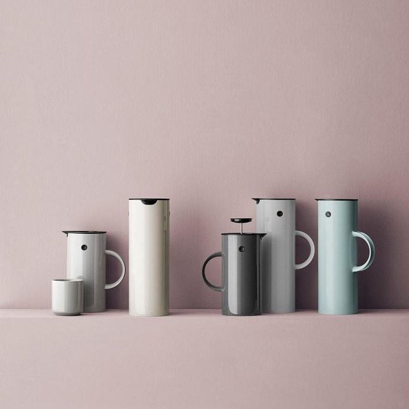 Stelton Em77 Thermoskan Licht Grijs 1 L