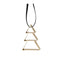 Stelton Figura Ornament Christmastree Brass-Coated Small