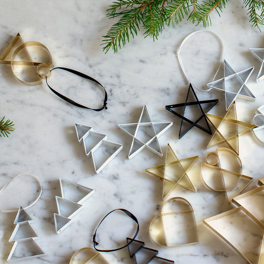 Stelton Figura Ornament Kerstboom Wit Small