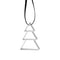 Stelton Figura Ornament Kerstboom Wit Small