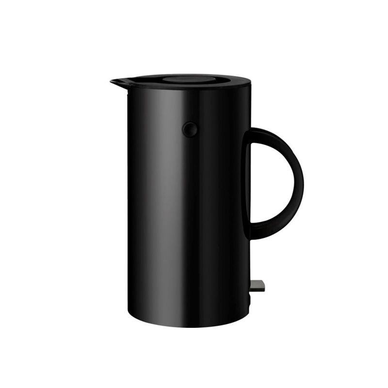 Stelton Em77 Waterkoker Zwart 1,5 L – Waterkoker Van Stelton In Rvs-Mat Kunststof