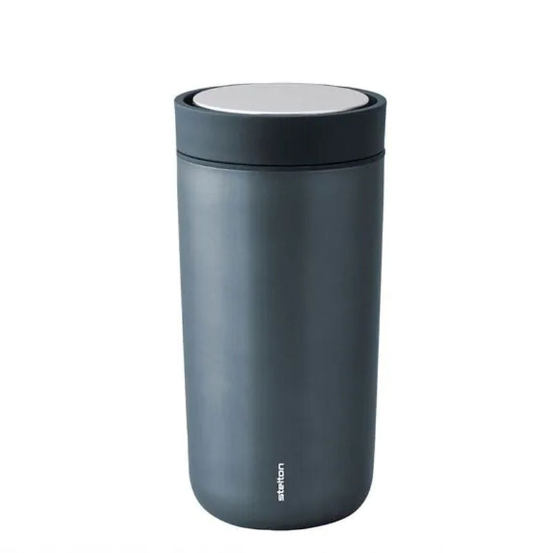 Stelton To Go CliCk Thermosbeker Donker Blauw 0,4 L