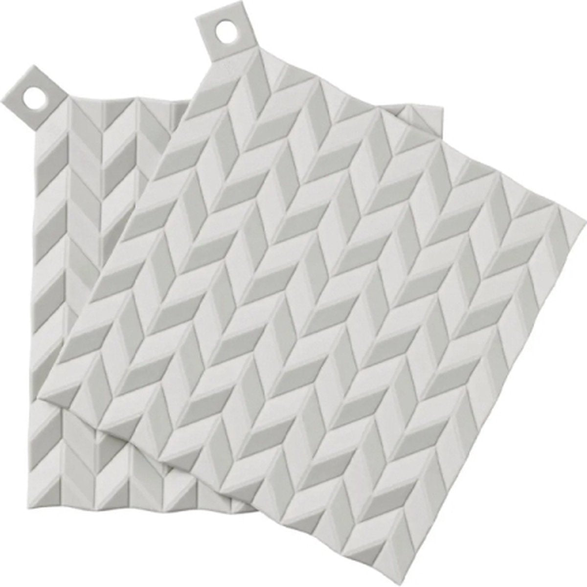 RigTig Hold-On Pannenlappen Lichtgrijs 2 Stuks