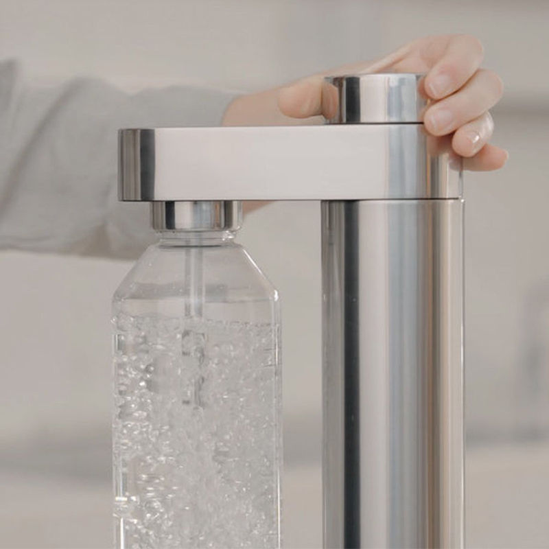 Stelton Brus Carbonator RVS Glans