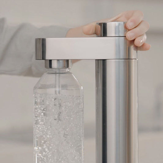 Stelton Brus Carbonator RVS Glans