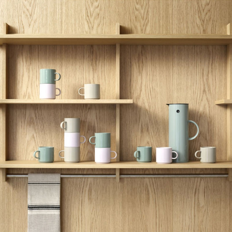 Stelton Em77 Beker Dustygreen 2 Stuks