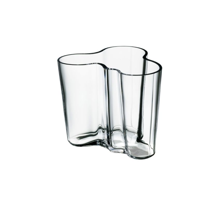 Iittala Alvar Aalto Vaas Helder 9,5 Cm – Vaas Van Iittala In Meerkleurig Glas