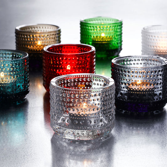 Iittala Kastehelmi Waxinelichthouder Grijs