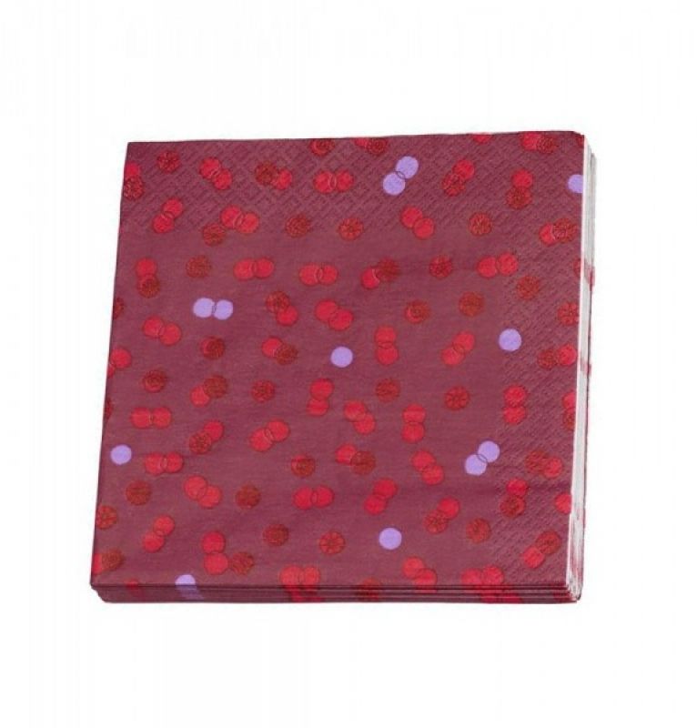 Iittala Rondello Servet Rood – Servet Van Iittala In Meerkleurig Glas