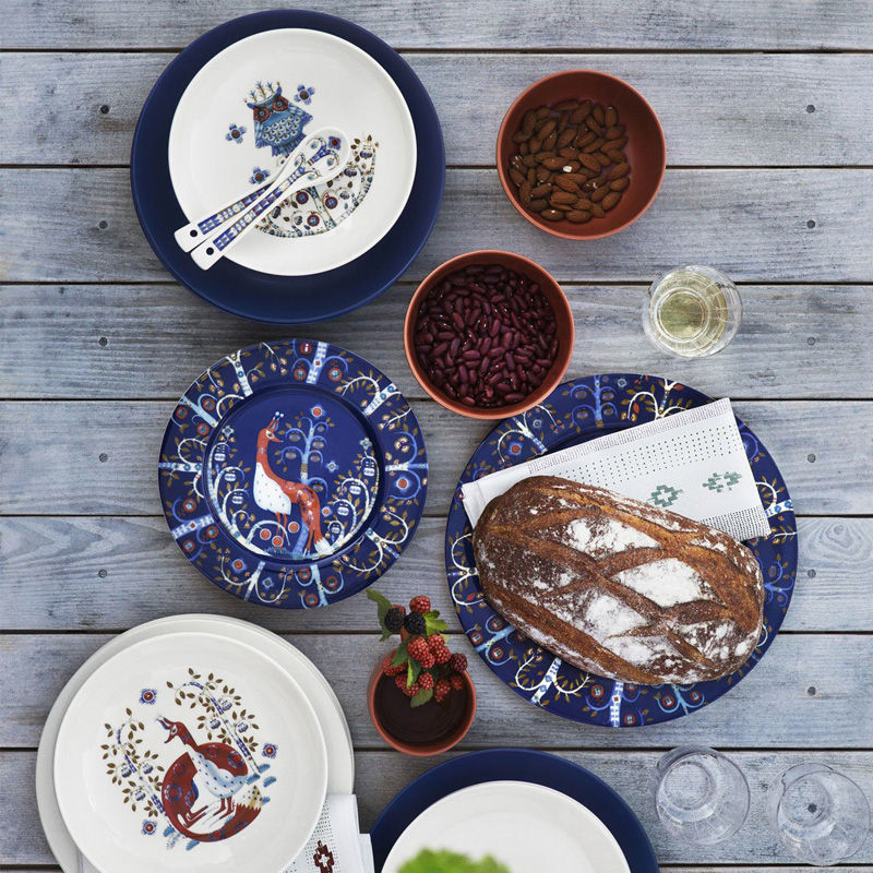 Iittala Taika Diep Bord 20 Cm – Bord Van Iittala In Meerkleurig Porselein