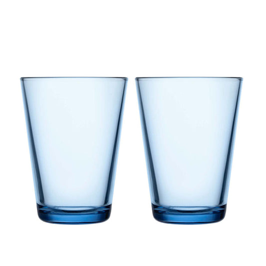 Iittala Kartio Glas Aqua 2 Stuks – Glas Van Iittala In Meerkleurig Glas
