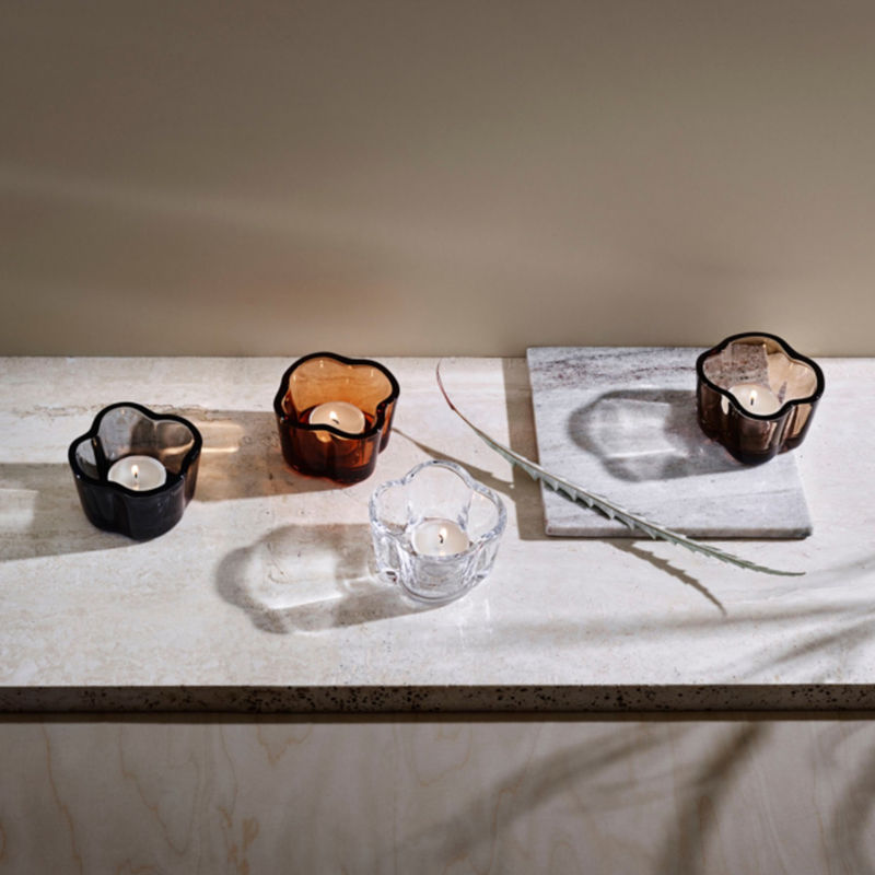 Iittala Alvar Aalto Waxinelichthouder Grijs