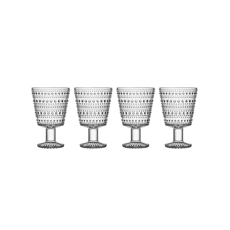 Iittala Kastehelmi Glas Helder 26 cl 4 Stuks