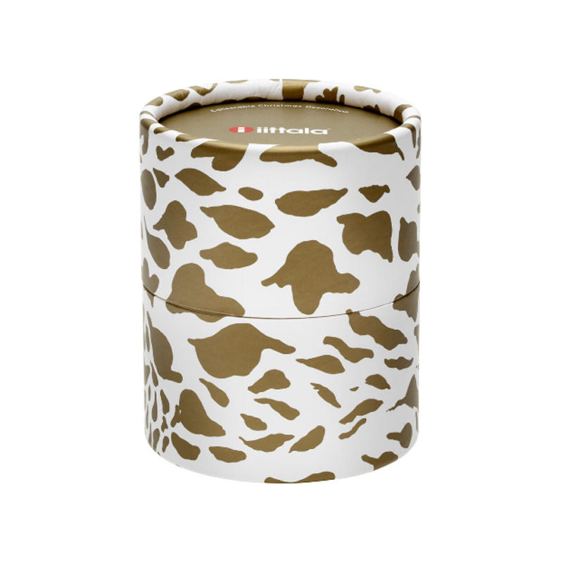 Iittala Oiva Toikka Glazen Kerstbal 2021 Cheetah