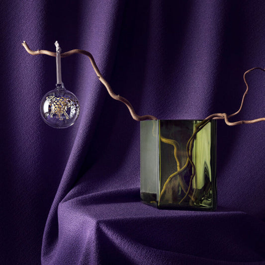 Iittala Oiva Toikka Glazen Kerstbal 2021 Cheetah