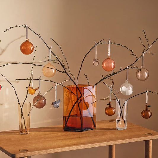 Iittala Birds By Toikka Glazen Mini Vogel Mix 3 Stuks