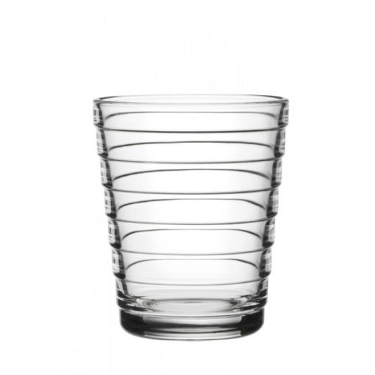 Iittala Aino Aalto Glas Helder 2 Stuks – Glas Van Iittala In Lichtgrijs Glas
