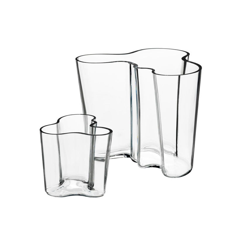 Iittala Alvar Aalto Vazen Set Helder – Vaas Van Iittala In Meerkleurig Glas