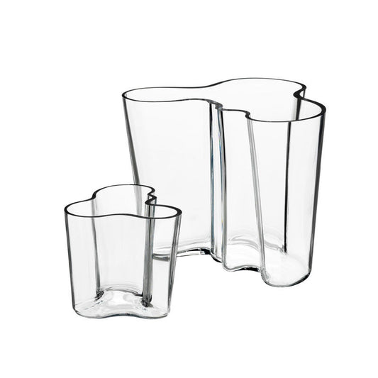 Iittala Alvar Aalto Vazen Set Helder – Vaas Van Iittala In Meerkleurig Glas