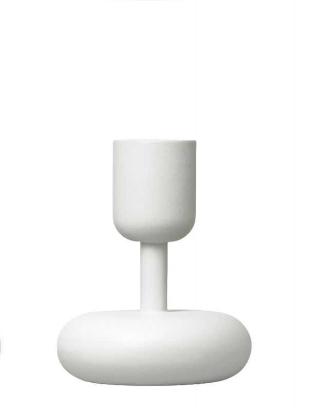 Iittala Nappula Kaarsenhouder Wit – Kaarsenhouder Van Iittala In Meerkleurig Staal