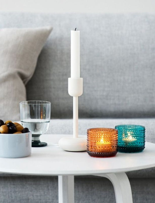 Iittala Nappula Kaarsenhouder Wit 183Mm