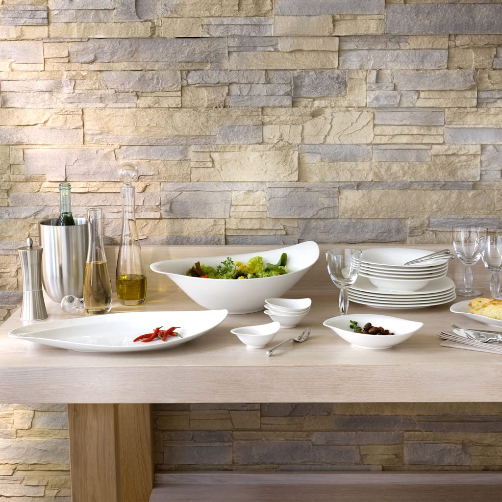 Villeroy & Boch New Cottage Special Serve Salad Platte Schaal Wit 31 cm